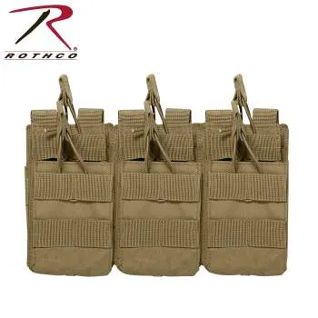 MOLLE Open Top Six Rifle Mag Pouch