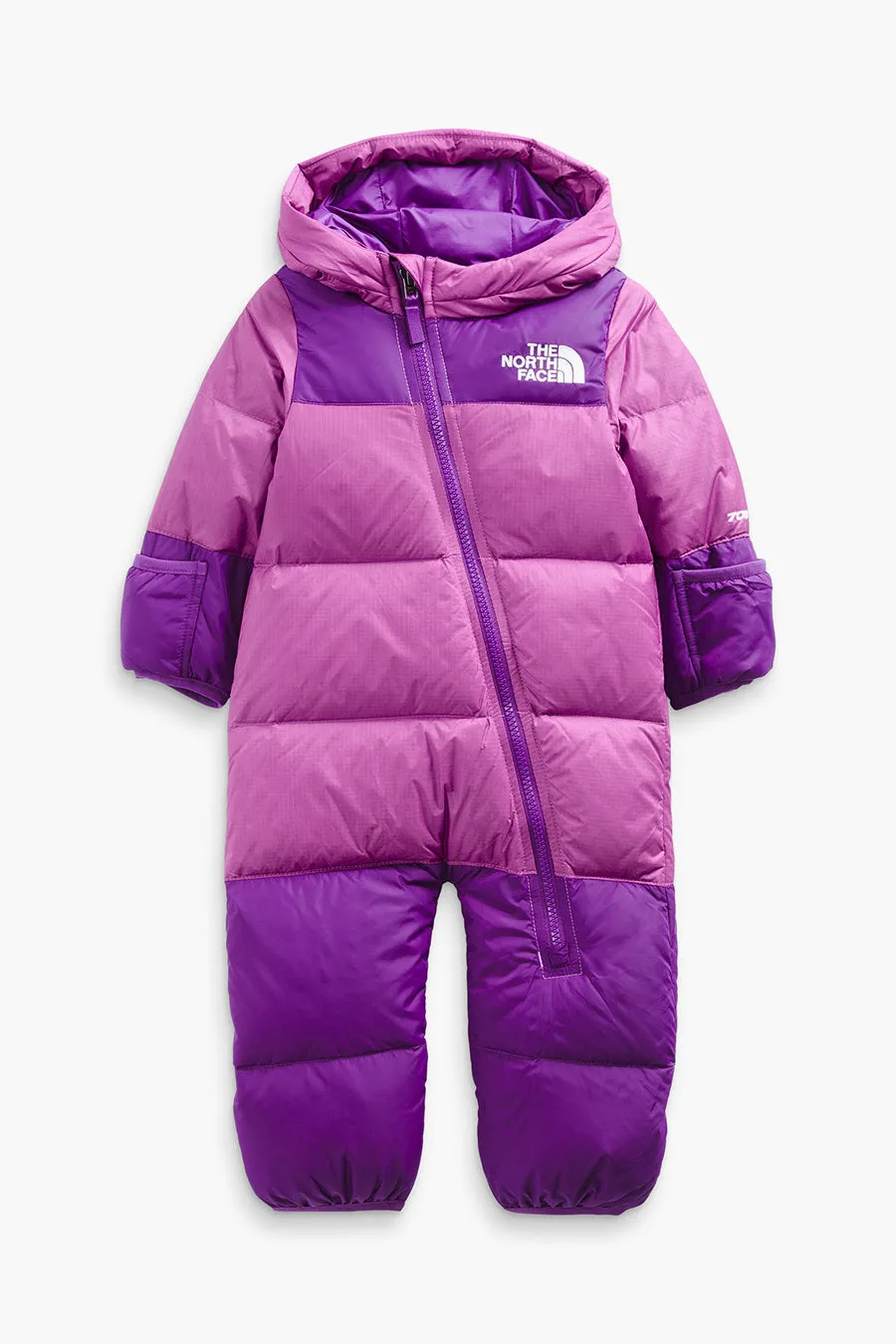 North Face Baby Infant Nuptse One-Piece - Sweet Violet (Size 3/6M left)