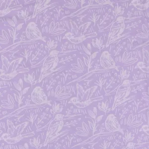 Printed Brushed Knit - EMMA - 012 - Lilac