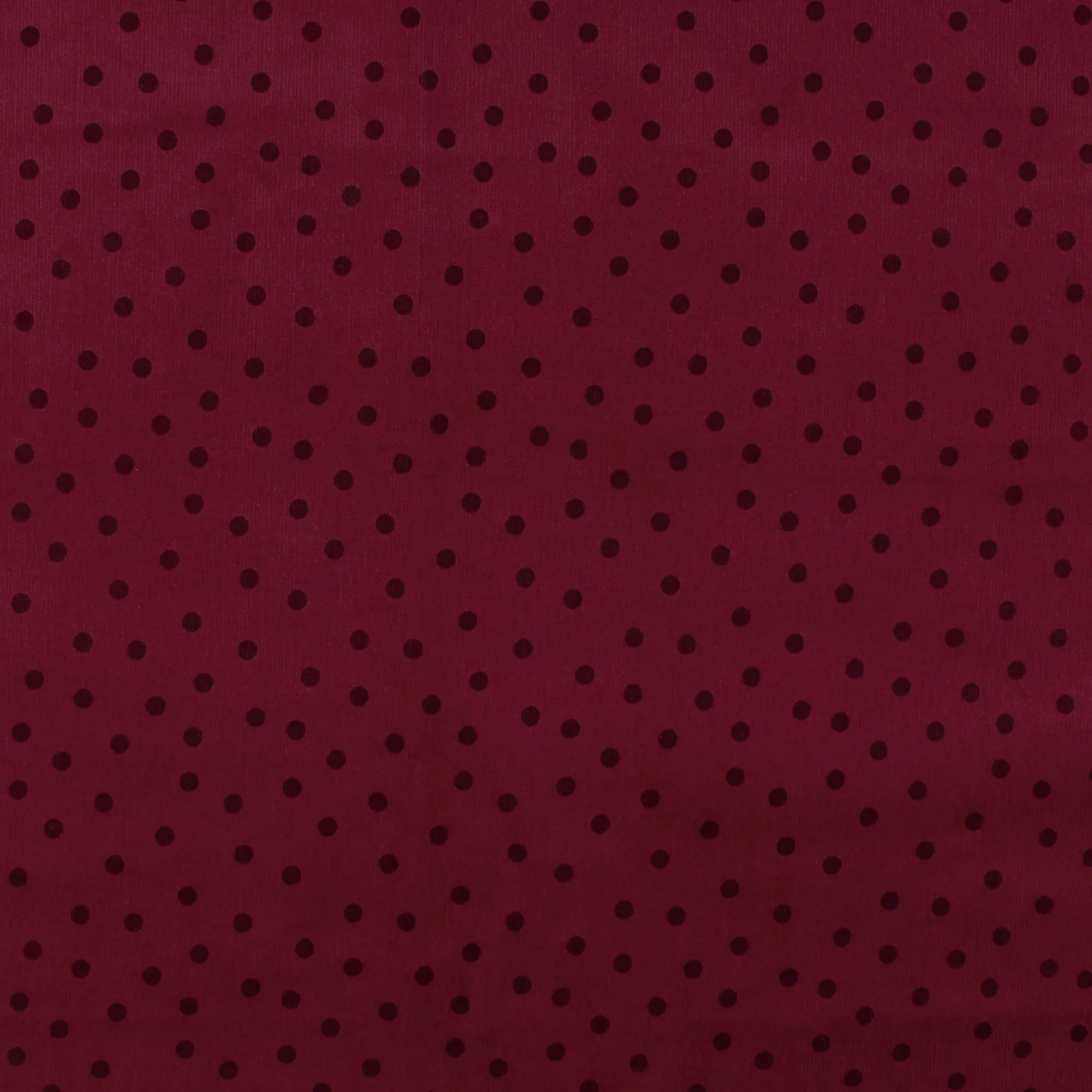 Printed Corduroy - OPHELIA - 007 - Burgundy