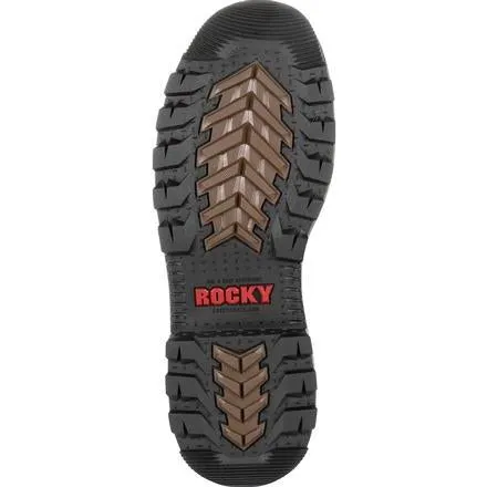 Rocky Men's Rams Horn 6" WP Work Boot - Brown - RKK0259