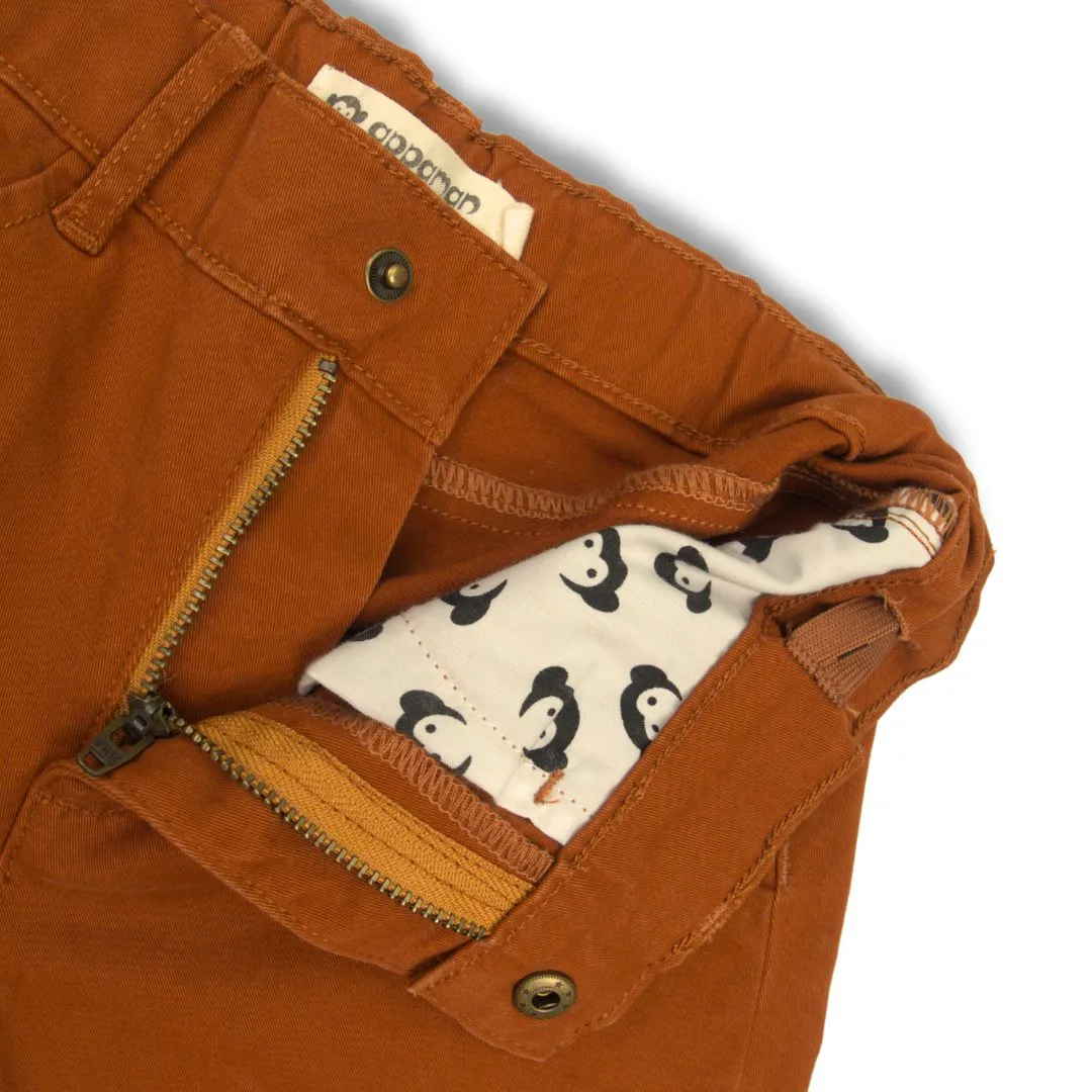 Slim Chino Pants | Terracotta