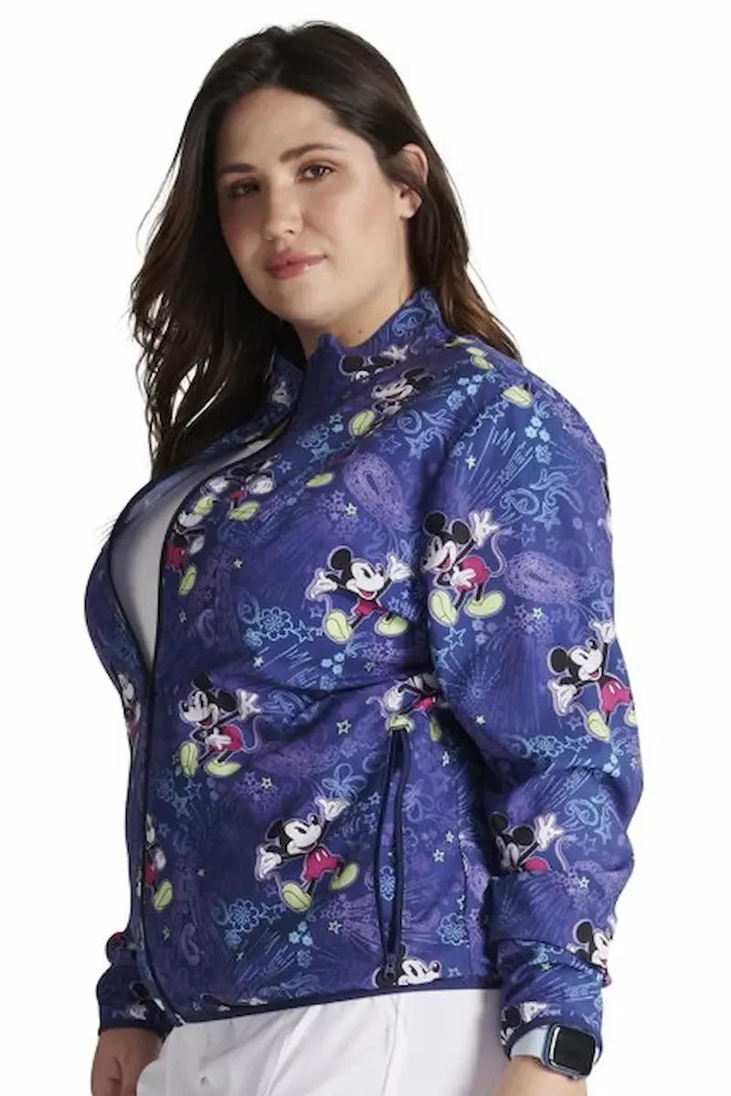 Tooniforms Women's Packable Print Jacket | Mickey's Bandana Land