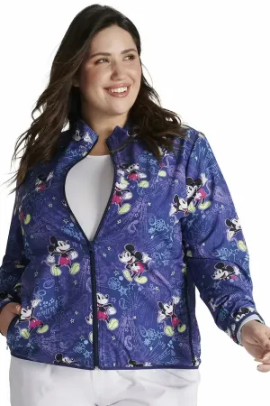 Tooniforms Women's Packable Print Jacket | Mickey's Bandana Land