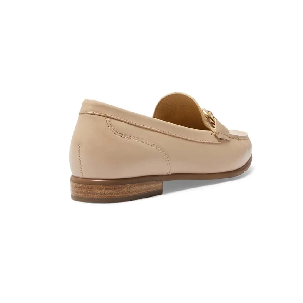 Tuscany Loafer in Blush Leather