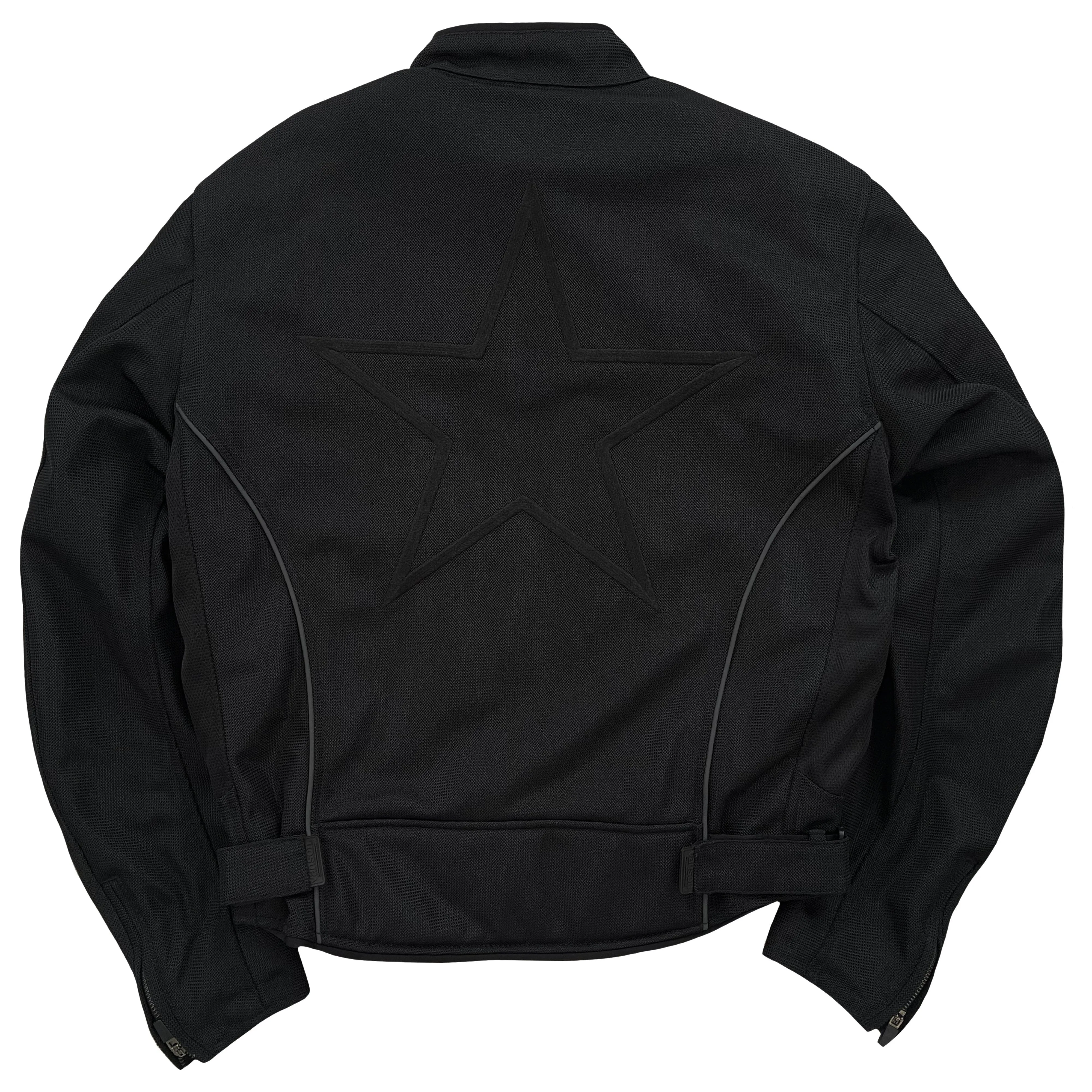 Vanson Leathers Motorcycle Mesh Racer Jacket - M