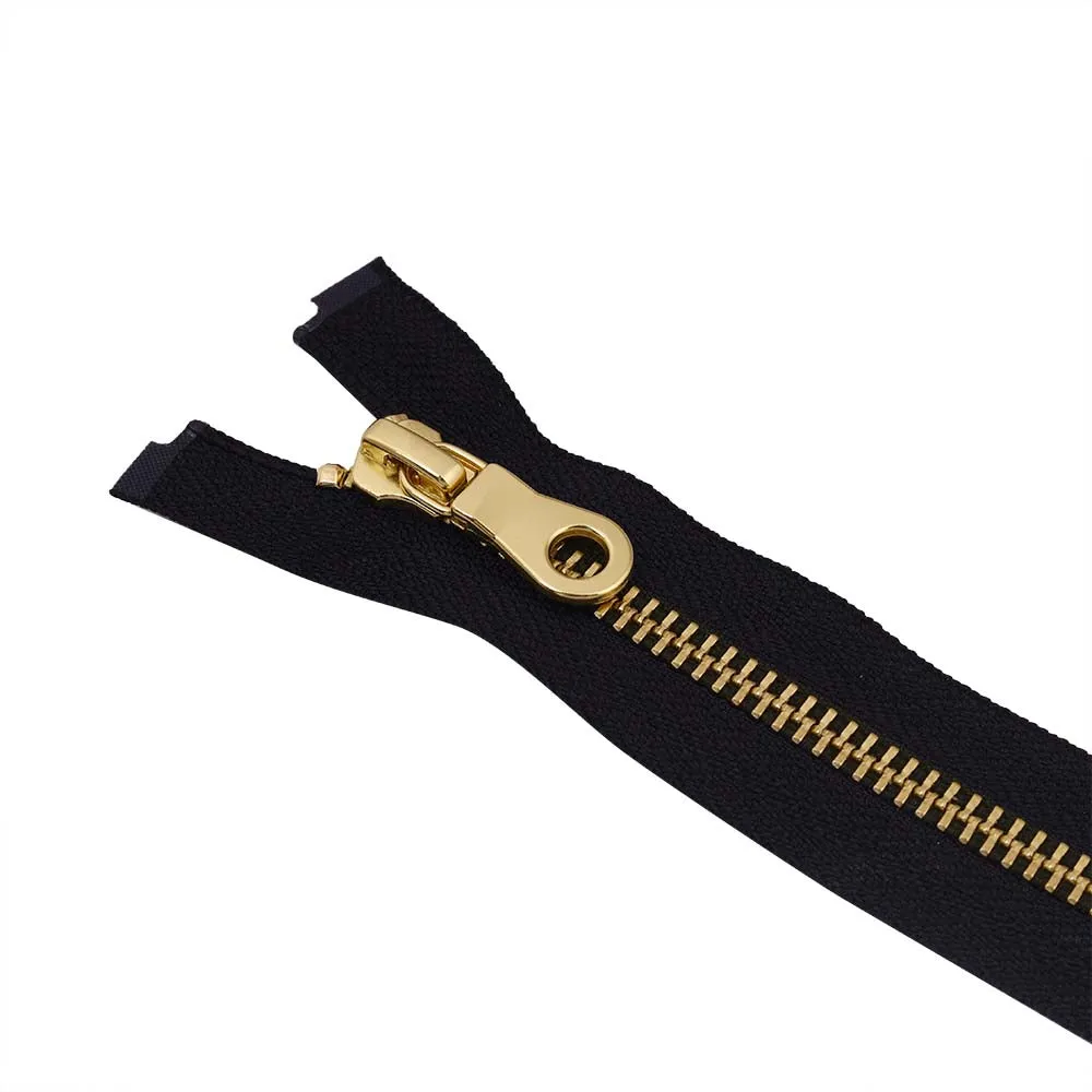 YKK- Premium #5 Golden Metal Open-End YKK Zipper